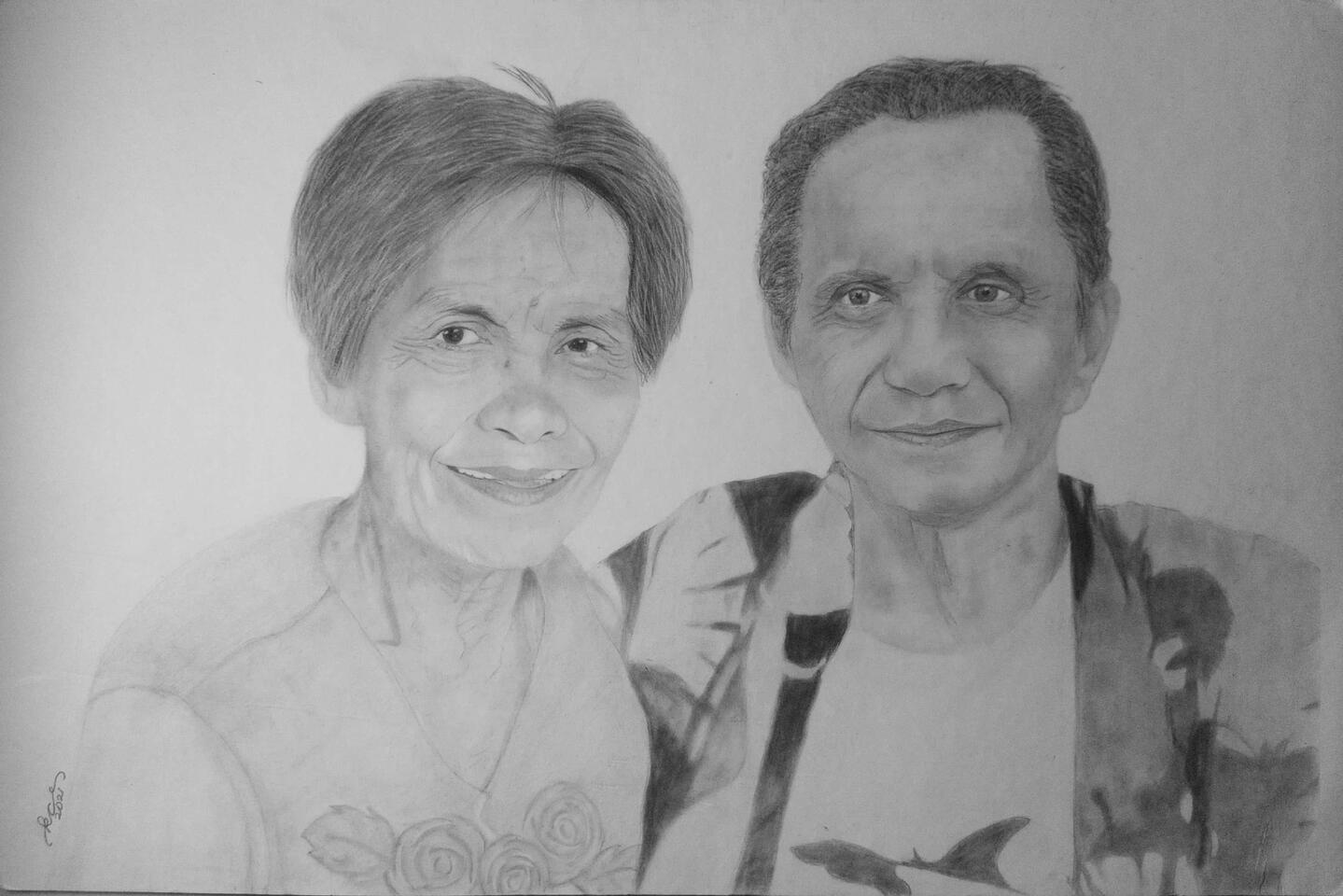 Mi grandparento ^^ - Illustration Board