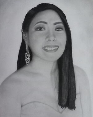 First Ever Commish ^^ (8x11" vellum)